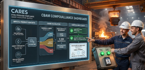 CARES 為鋼鐵生產商推出 CBAM 核查服務以確保合規