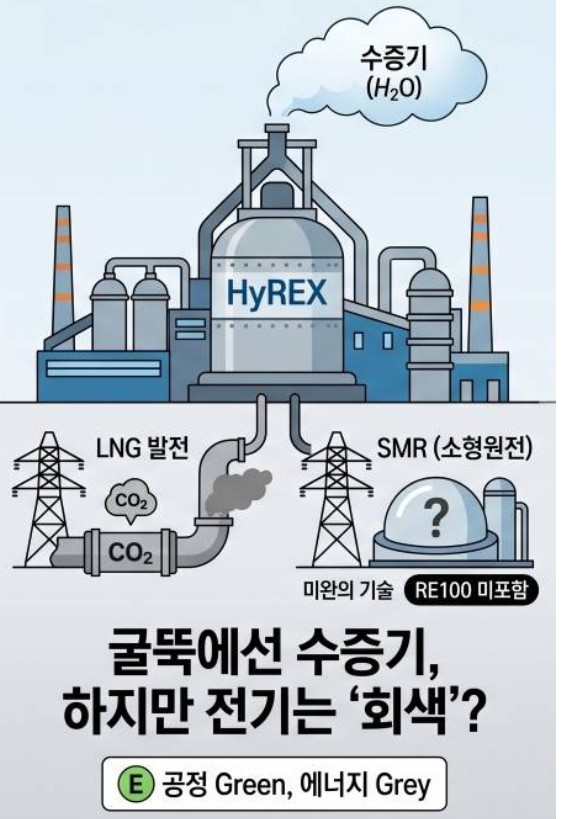 POSCO HyREX 氫能煉鐵願景與能源結構現實挑戰