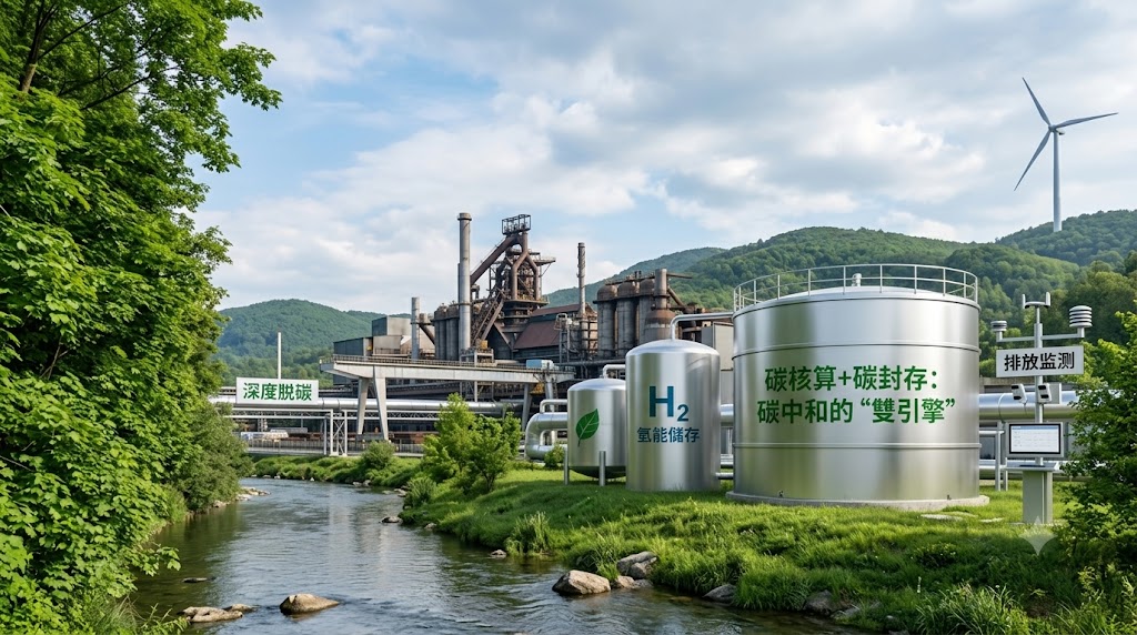 碳核算與碳封存共同驅動高耗能製程去碳化