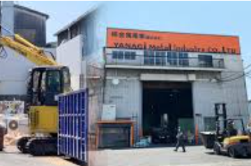 柳金屬產業・高松 船舶解體 引進大型重機