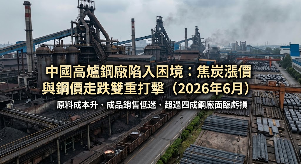 成本升高與脫碳壓力侵蝕中國高爐廠獲利能力