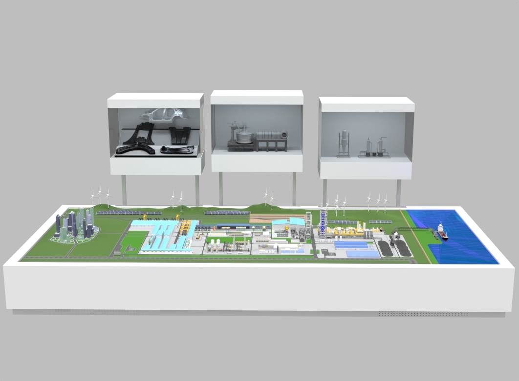 現代鋼鐵公開美國電爐廠氫還原製鐵技術藍圖