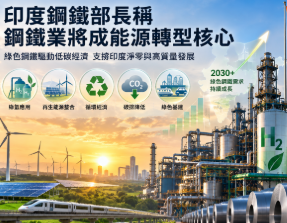 印度鋼鐵部長稱鋼鐵業將成能源轉型核心