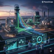 Thyssenkrupp不完全依賴氫氣持續推進綠色鋼鐵技術